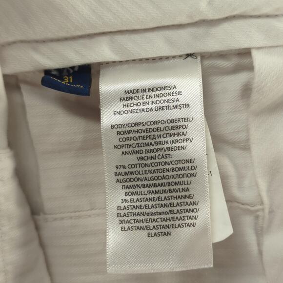 Polo Ralph Lauren Shorts Mens 31 Stretch Classic Fit Embroidered Pony Preppy - Picture 12 of 13